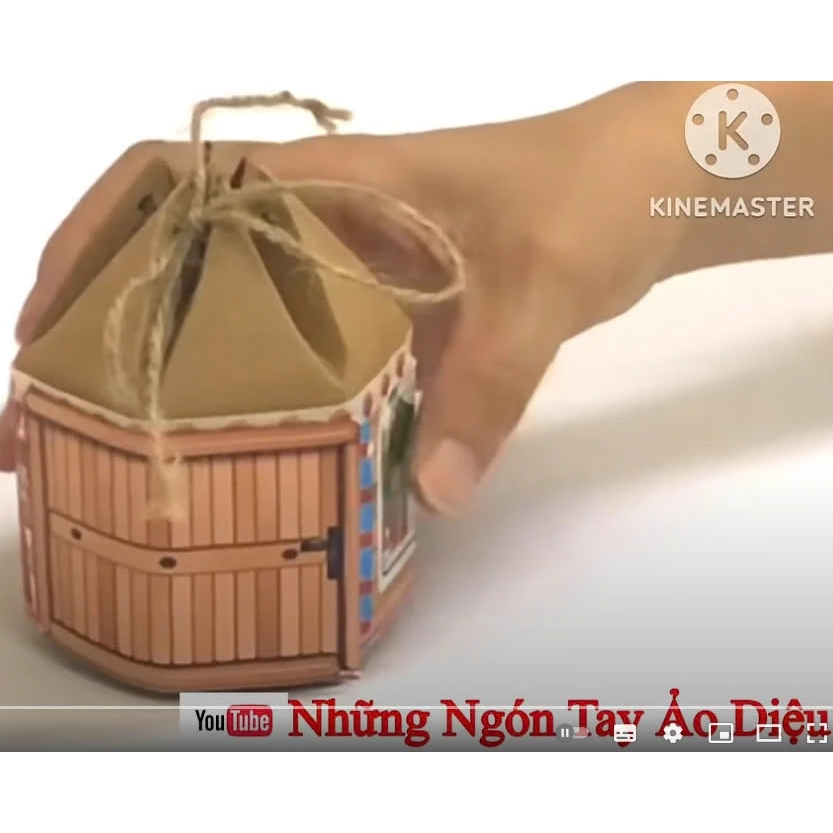 Nhà carton - Mô hình lắp ráp