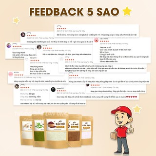 Combo bột siêu trắng da, bột đắp mặt thiên nhiên ( bột đậu đỏ, trà xanh, yến mạch, cám gạo, cafe)