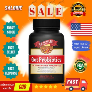 Probiotic đường ruột, hỗ trợ sức khỏe đường ruột và cân bằng hệ thực vật đường ruột, bổ sung tự nhiê
