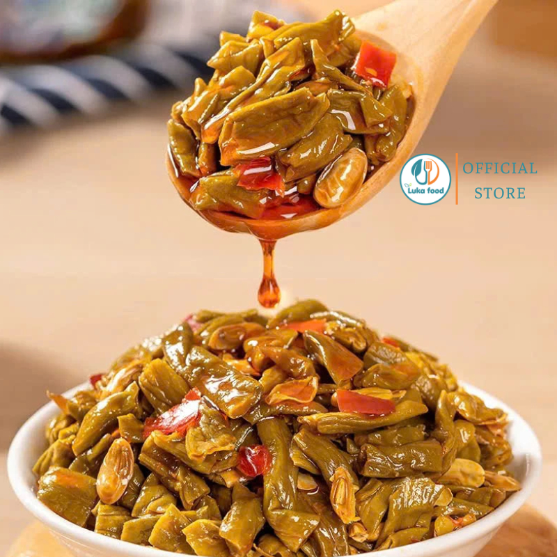 Đậu Đũa Giòn Cay Ji Xiang Ju 330g - Vị Chua Cay Giòn Rụm, Hàng Nội Đại Chuẩn Vị Tứ Xuyên, Ăn Kèm Cơm/Mì Luka Food