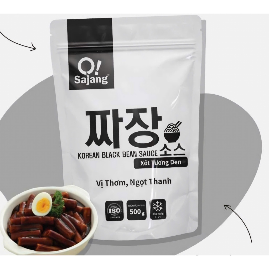 500g Xốt Tương Đen Osajang _ ngon, tiện chế biến