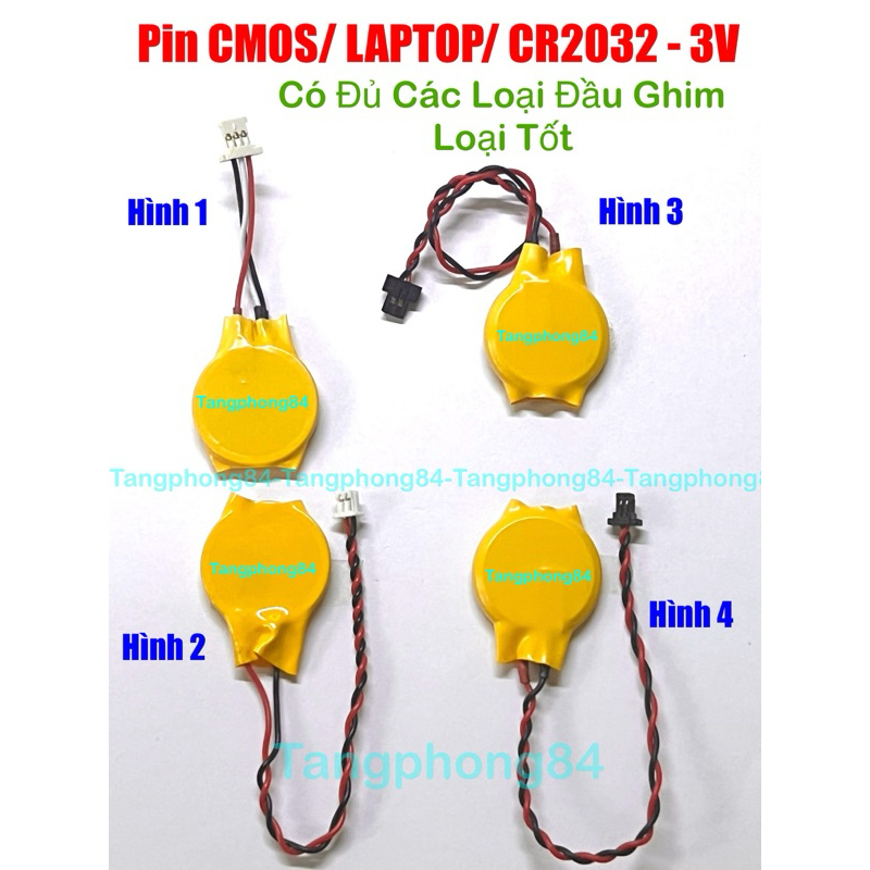 Pin CMOS/LAPTOP/CR2032-3V- Có Đủ Các Loại Đầu Ghim Loại Tốt. | Shopee ...