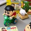 Blind box shin cậu bé bút chì sét 4 bé, unbox mô hình shin cậu bé bút chì, đồ chơi mô hình trưng bày