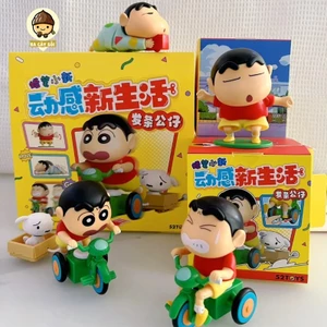 Blind box shin cậu bé bút chì sét 4 bé, unbox mô hình shin cậu bé bút chì, đồ chơi mô hình trưng bày
