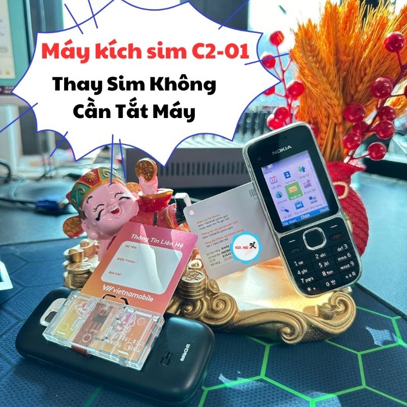 Máy Kích Sim C2-01,Thay Sim Không Cần Khởi Động Máy, Dành Cho ACE Ngành ...