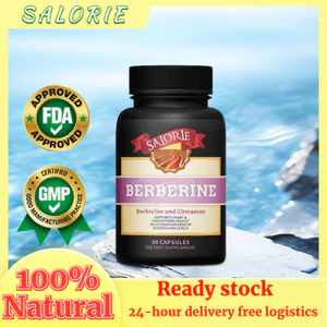 Berberine, bảo vệ tim mạch, hạ lipid máu, 800mg, cải thiện bệnh tiểu đường, giảm cân