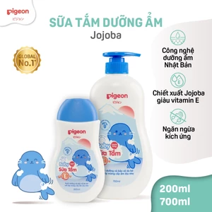 Sữa Tắm Dịu Nhẹ Cho Bé Chiết Xuất Jojoba Pigeon 200ml/700ml