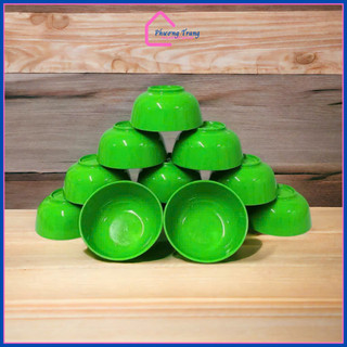 Combo 10 Chén ăn cơm nhựa melamine nhiều màu không vỡ loại tốt - Phương Trang
