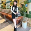 Áo len nữ pha cổ hở vai đính nơ style hàn quốc A2479 Kymie