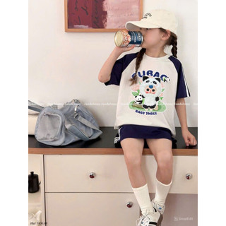 [B&G] Sét baby three chân váy+áo cotton cao cấp cho bé gái từ 2-12 tuổi(13-45kg)
