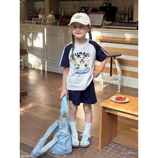 [B&G] Sét baby three chân váy+áo cotton cao cấp cho bé gái từ 2-12 tuổi(13-45kg)