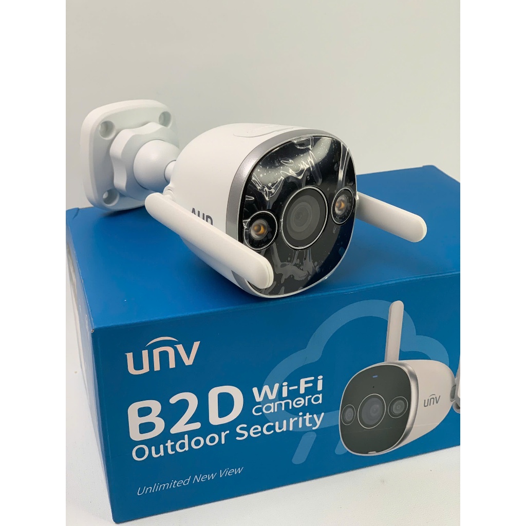 Ảnh Camera wifi quay quét 360 UNIVIEW B2D-M3F3 độ phân giải 3MP còi báo động đàm thoại 2 chiều BH 2 năm 1