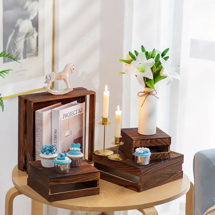 Kệ bánh, kệ tiệc bánh ngọt, buffet kệ tiệc cưới sinh nhật.