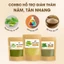 Combo bột đẩy lùi thâm nám, tàn nhang hiệu quả ( bột khổ qua, bột tía tô, bột trà xanh)
