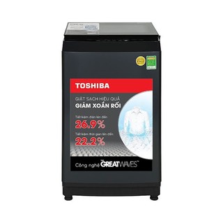 AW-M1000FV(MK) - MMáy Giặt Toshiba 9Kg AW-M1000FV(MK) Cửa Trên Giặt Sạch Mạnh Lồng Giặt Star Crystal Giặt Nhanh BH 12T