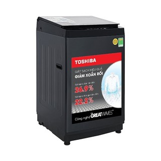 AW-M1000FV(MK) - MMáy Giặt Toshiba 9Kg AW-M1000FV(MK) Cửa Trên Giặt Sạch Mạnh Lồng Giặt Star Crystal Giặt Nhanh BH 12T