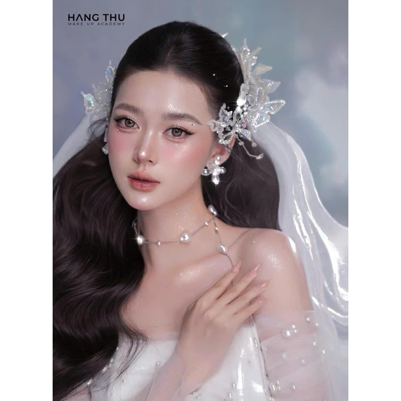 🦢🦢🦢Bờm tóc cô dâu hình bướm handmade xinh MT2511