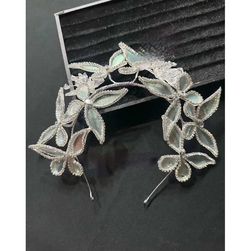 🦢🦢🦢Bờm tóc cô dâu hình bướm handmade xinh MT2511