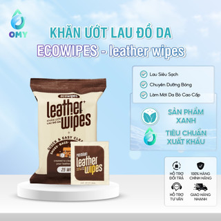 Khăn ướt vệ sinh túi da EcoWipes giấy vệ sinh lau siêu sạch chuyên sử dụng cho da làm mới làm bóng