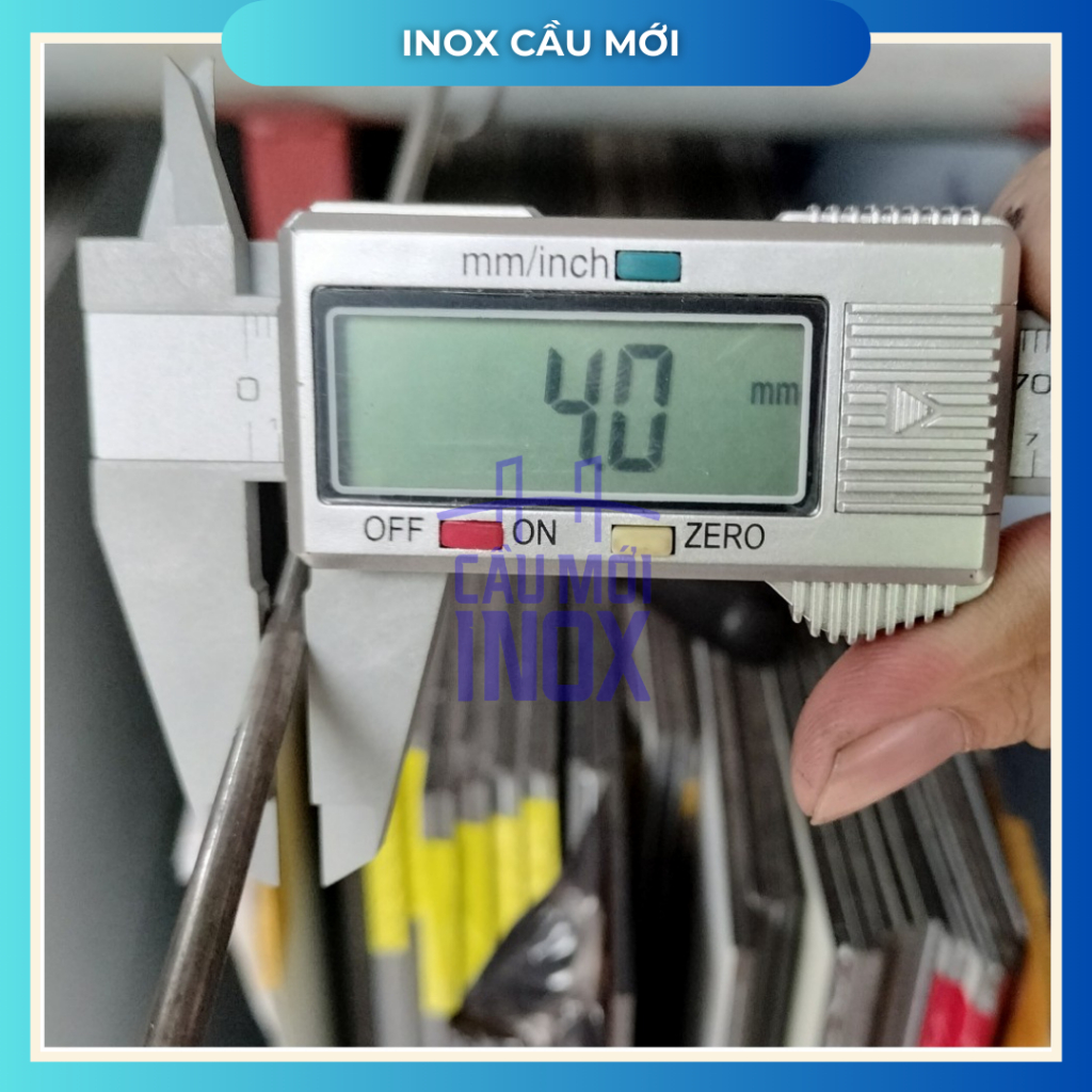Trục tròn đặc Inox 201 đường kính 4, 5, 6, 8, 10, 12mm (dài 0.5m/1m/1.2m/1.5m)