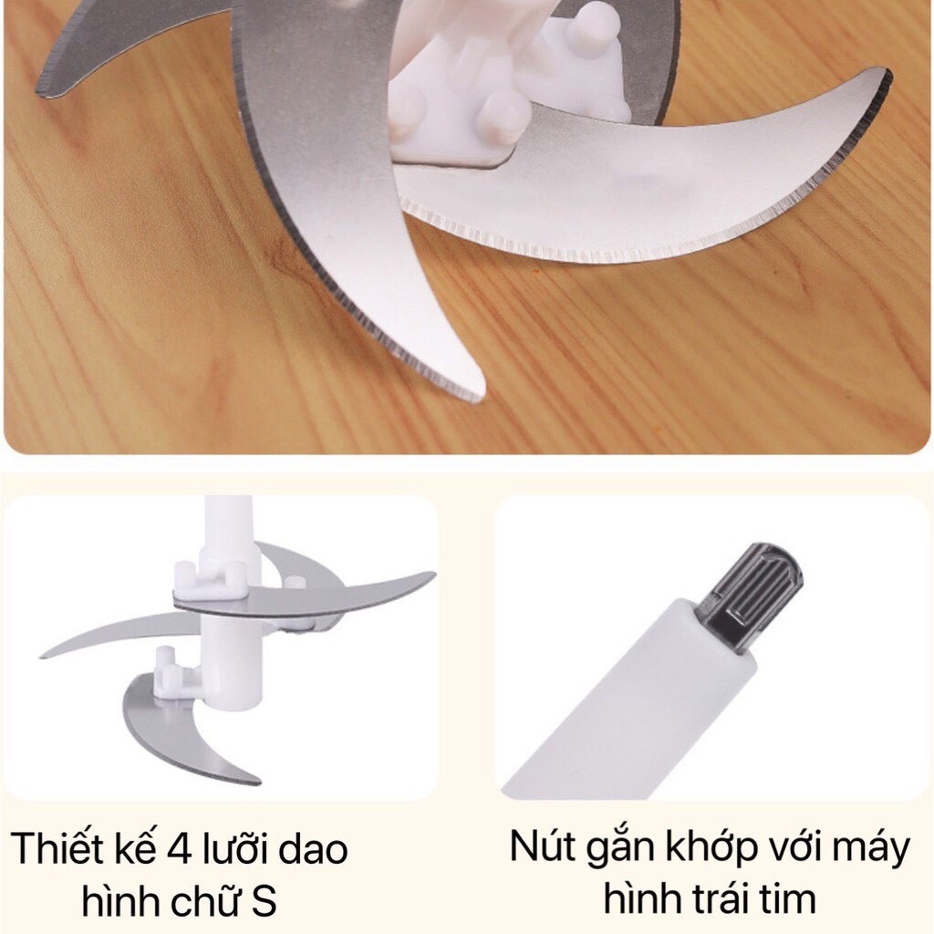 [ Phụ Kiện ] Bộ lưỡi dao thay thế của máy xay thịt