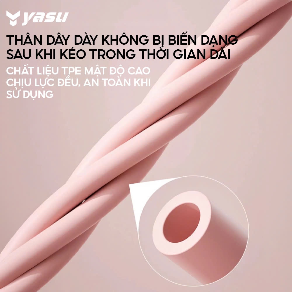 Ảnh Dây Kéo Tập Bụng Kháng Lực 6 ống Yasu 3