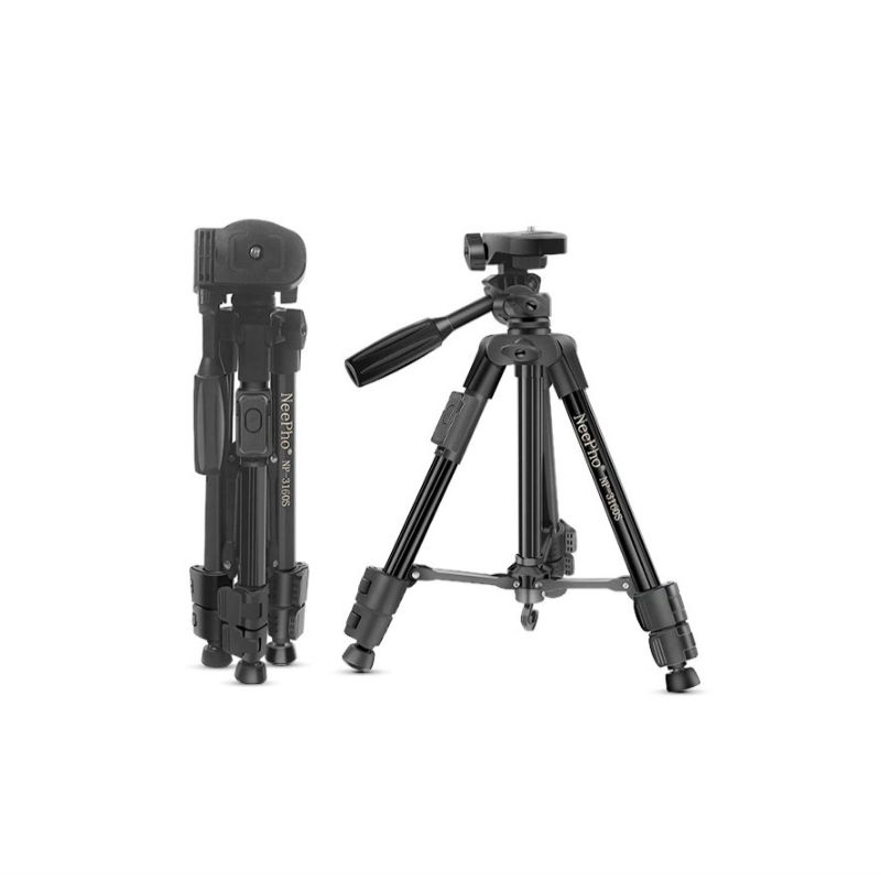 Gậy Tripod điện thoại Máy ảnh ,3160S chất liệu cao cấp có kèm kẹp điện thoại chắc chắn và nút chụp ảnh từ xa.