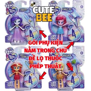 Phụ kiện Búp bê Pony Equestria girls và lọ nước phép thuật - Đồ chơi CUTE BEE