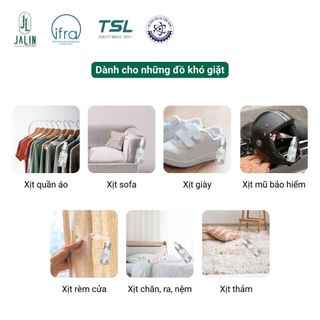 Xịt thơm vải JALIN hương tinh dầu nước hoa dung tích 50ml/250ml chai nhôm lưu hương đến 8h