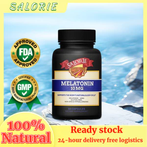 Melatonin: Điều chỉnh nhịp điệu ngày đêm, hỗ trợ lối sống khoa học và giảm rối loạn giấc ngủ 60 viên