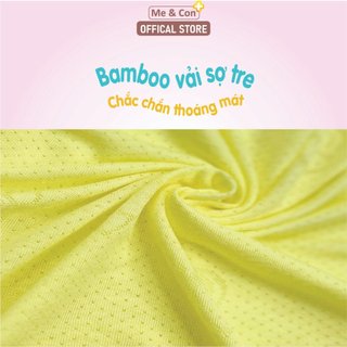 Nhộng Chũn Bamboo Thông Hơi Me&Con Cho Bé Từ 0-9 Tháng