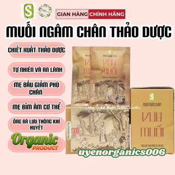 [SINH DƯỢC]Muối Ngâm Chân Thảo Dược☘️VUA MUỐI☘️Thư giãn,giảm nhức mỏi,lưu thông máu huyết từ thảo dược truyền thống