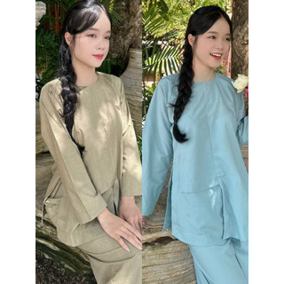 Vạt Hò Nút Bấm # Big Size #Đồ Bộ Nam Nữ Đi Chùa