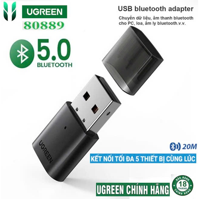 USB Bluetooth 5.4 5.0 5.3 Ugreen 35058 CM748 80889 90225 CM390 (kết nối 5/7 thiết bị,cách 20m) | BigBuy360 - bigbuy360.vn