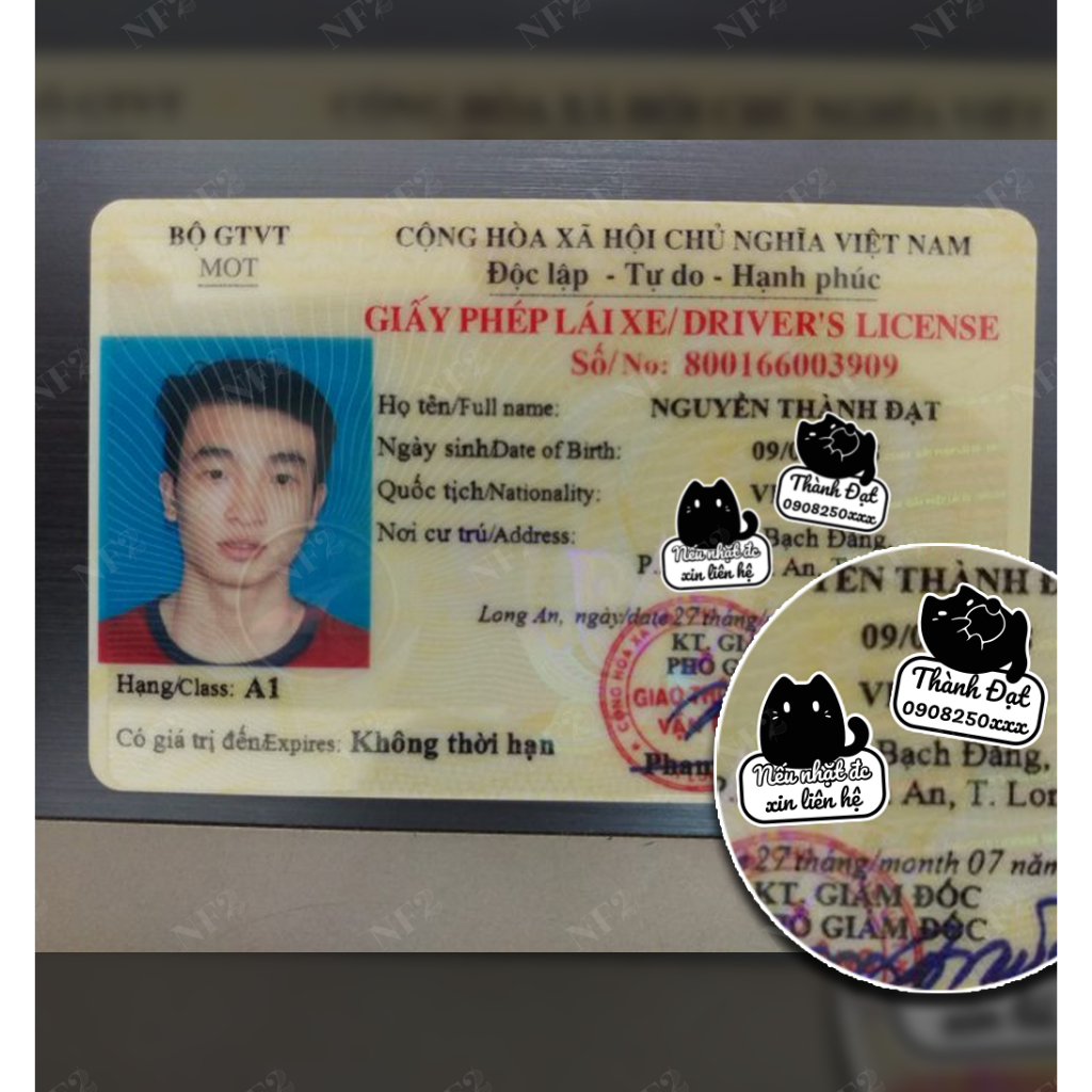 Sticker Liên Lạc NF2 (Không lo đồ vật quan trọng bị đánh rơi ) MÈO ĐEN - 40 miếng size 1.5x1.5cm