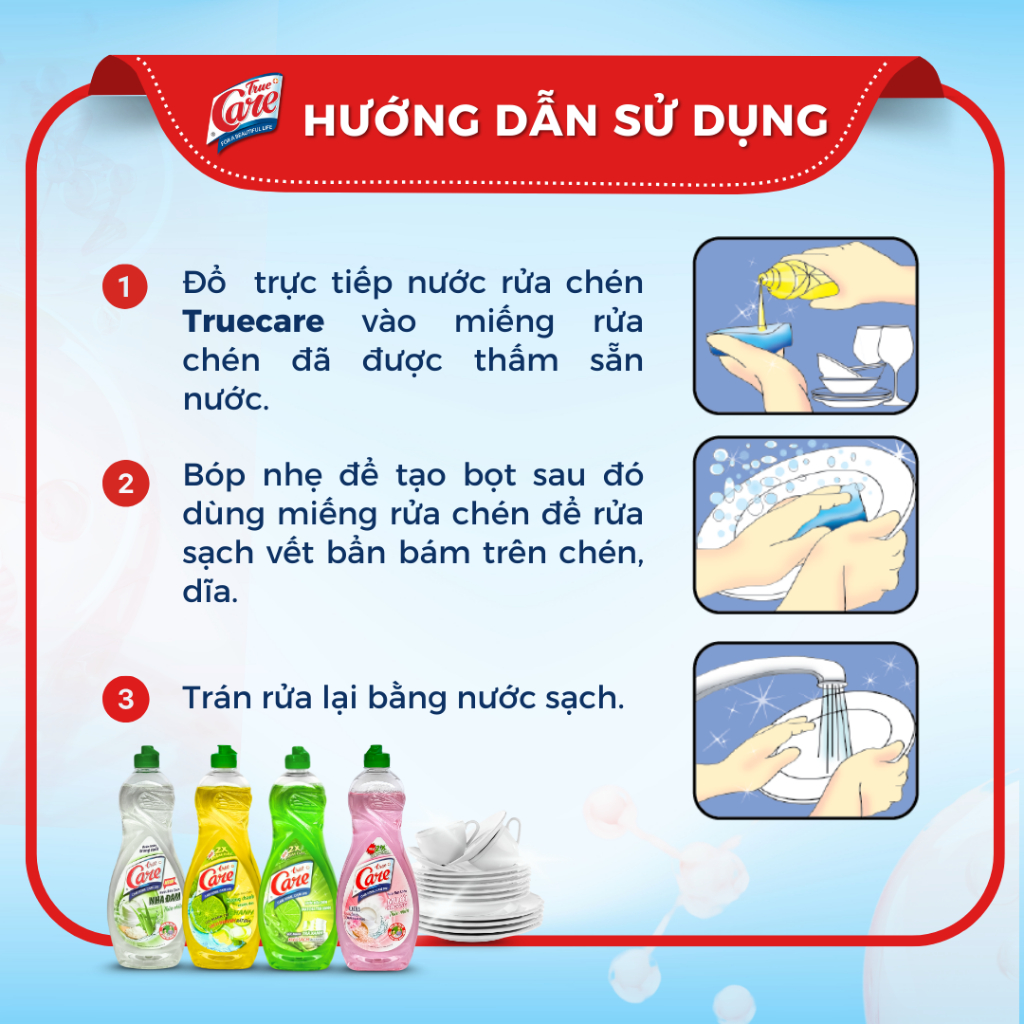 Nước Rửa Chén True Care Hương Chanh 3.6kg