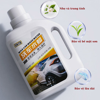 Nước rửa xe ô tô bọt tuyết làm sạch nhanh, chuyên nghiệp, bảo vệ bề mặt sơn xe (Chai 2 L)