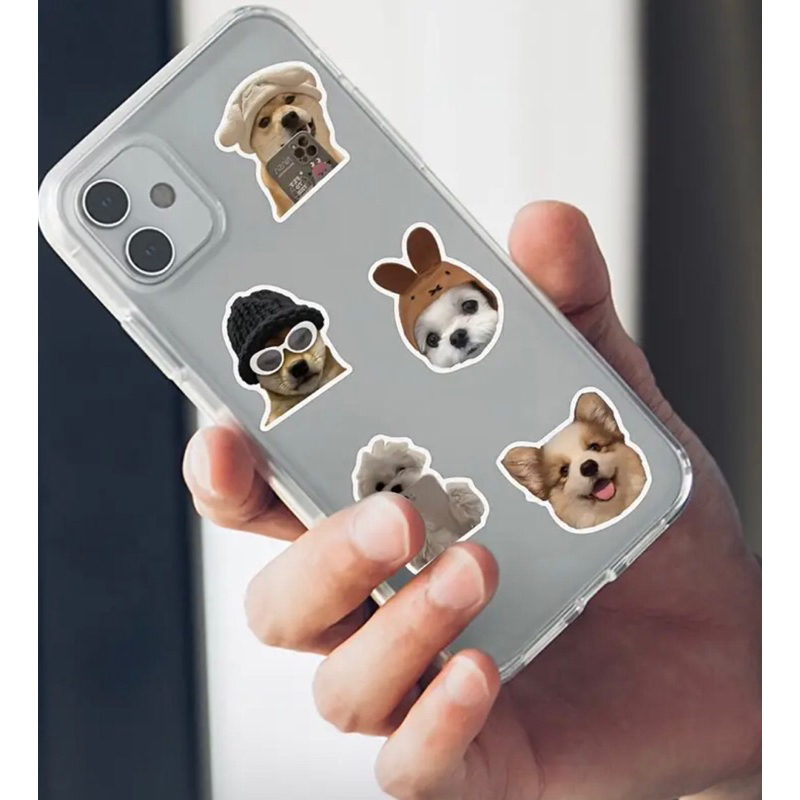 Ngẫu Nhiên 20 / 60 Mảnh Mèo Vui Nhộn DIY Sáng Tạo Động Cơ / Ô Tô / Mũ Bảo Hiểm Dán Nhà Decal Chống Thấm Nước