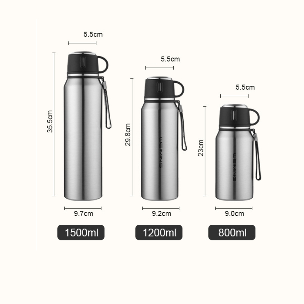 Ảnh Bình giữ nhiệt 48 tiếng  kèm cốc uống nước tiện lợi chất liệu inox 316 cao cấp 3