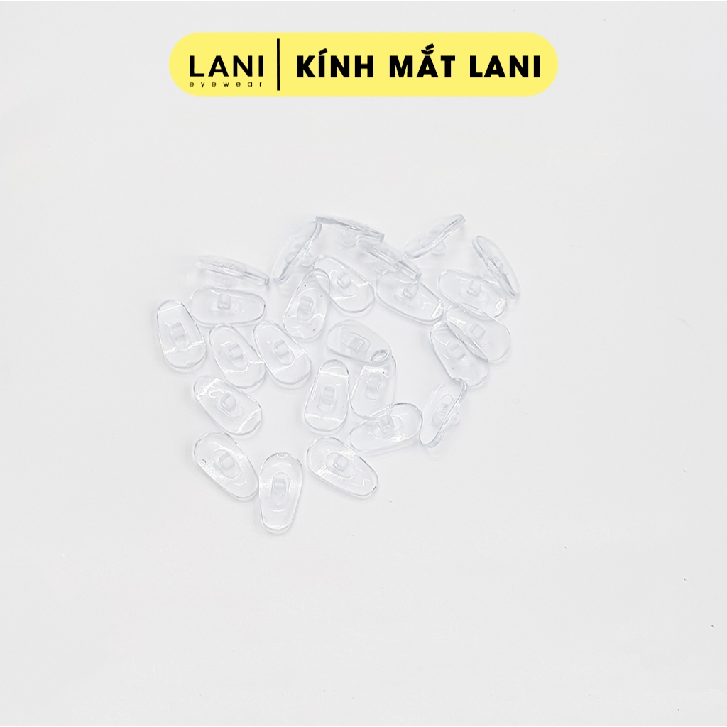 Combo 2 cặp ( 4 cái) Ve kính đệm mũi silicon mềm LANI