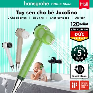 Tay sen tắm dành cho bé Hansgrohe Jocolino crocodile 2jet 28788 chính hãng Đức | Shopee Mall