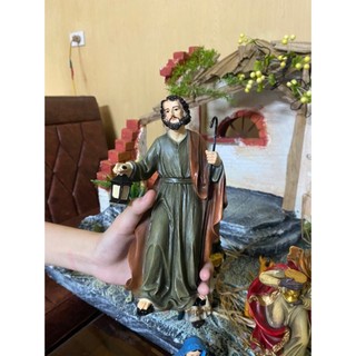 Tượng Lẻ Giáng Sinh 20cm Mang Lại Vẻ Đẹp Ấm Áp Cho Mùa Giáng Sinh ( Tượng có sẵn )
