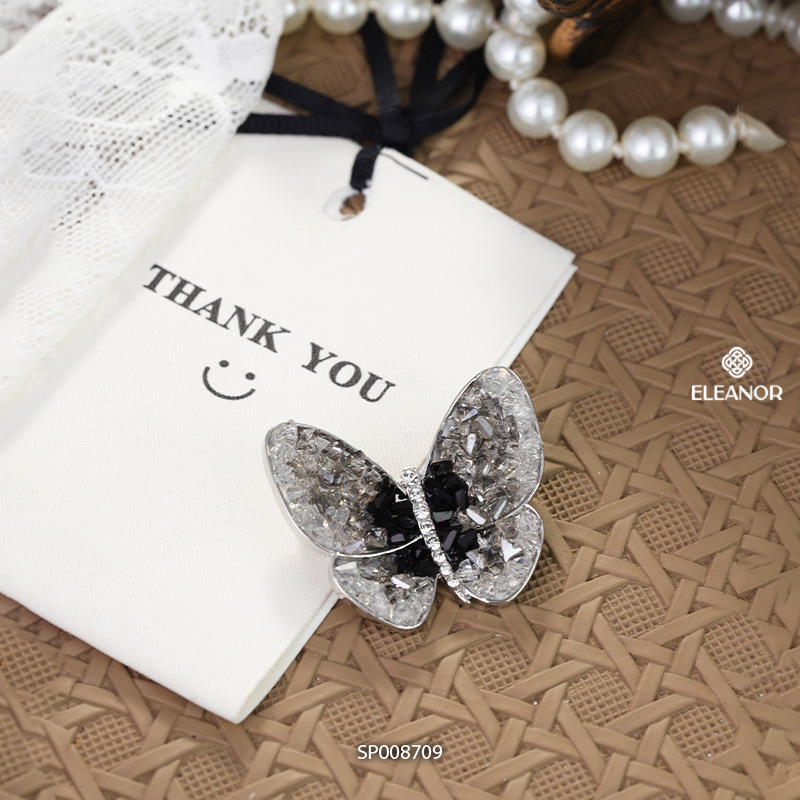 Ghim cài áo nam nữ Eleanor Accessories đa dạng kiểu dáng đính đá phụ kiện thời trang trâm cài 4973