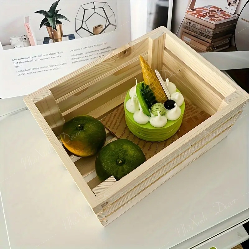 Pallet gỗ mộc tự nhiên dùng decor khách sạn, homestay, cafe nhà hàng. Pallet hộp gỗ trong trí chụp ảnh