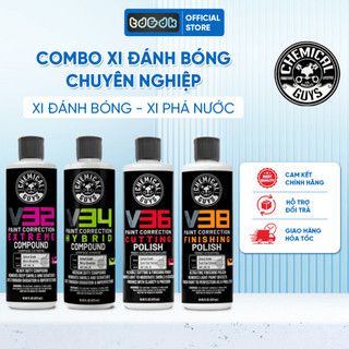 Combo Xi đánh bóng chuyên nghiệp Pro Polish Compound, xi đánh bóng, xi phá nước Chemical Guys