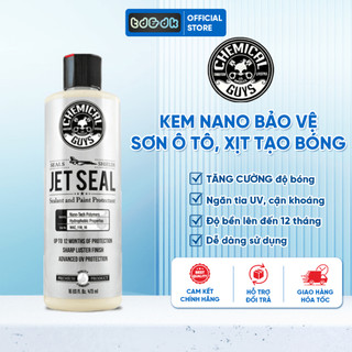 Kem nano bảo vệ sơn oto Chemical Guys Jetseal 209, xịt tạo bóng Mỹ 473ml
