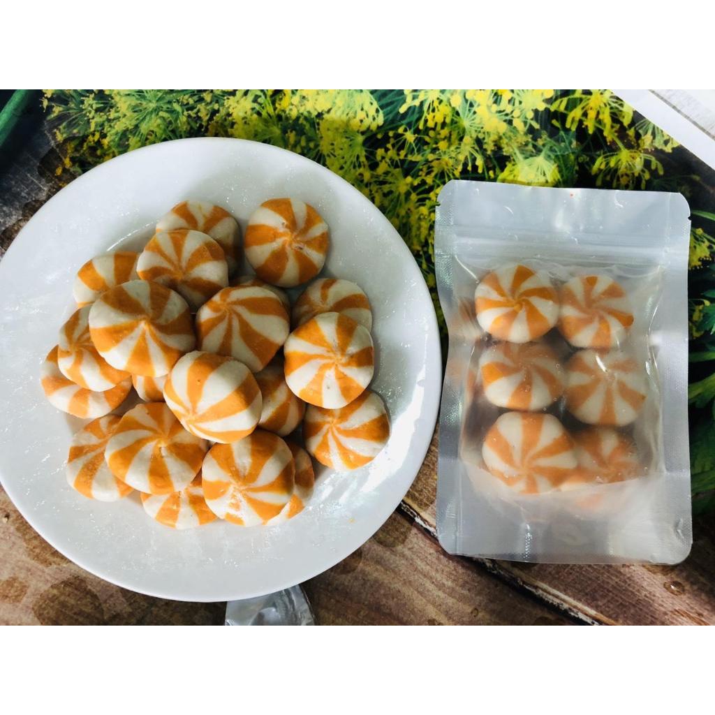 500g Viên hải sản thả lẩu Lacusina (6 viên) màu Cam