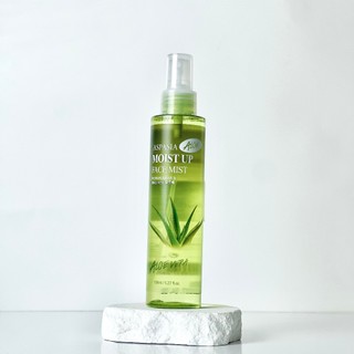 Xịt Khoáng Nha Đam Aspasia Moist Up Face Mist Aloe Trắng Sáng Dịu Da 150ml Duduhouse