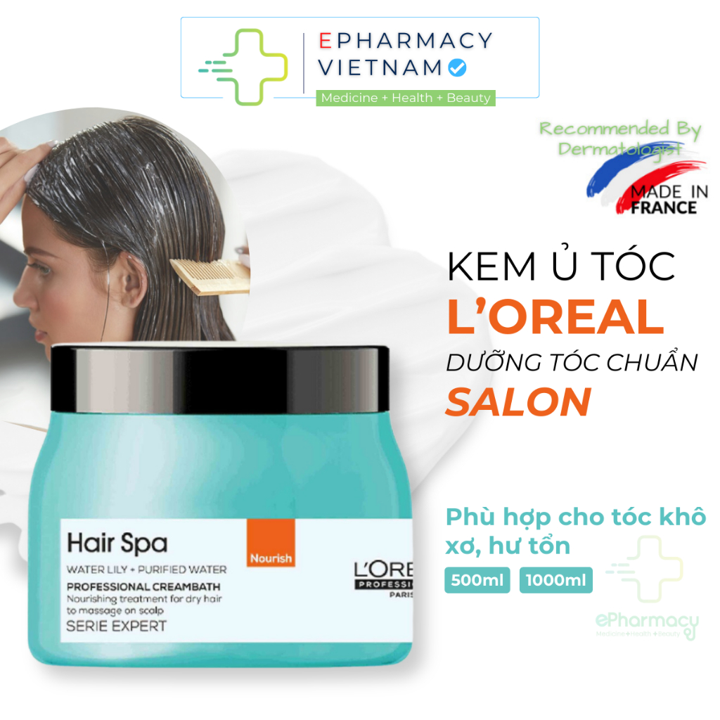 Kem Ủ Tóc L'OREAL Professionnel Hair Spa Deep Nourishing Creambath Chăm Sóc  Tóc Thư Giãn | Shopee Việt Nam