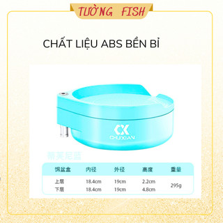 Khay Đựng Mồi CHUXIAN Khay Mồi Câu Cá ABS Khay
